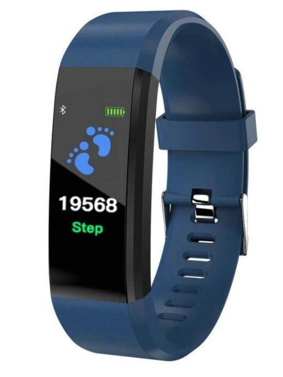 Relógio Pulseira Silicone Digital Led Sport Azul
